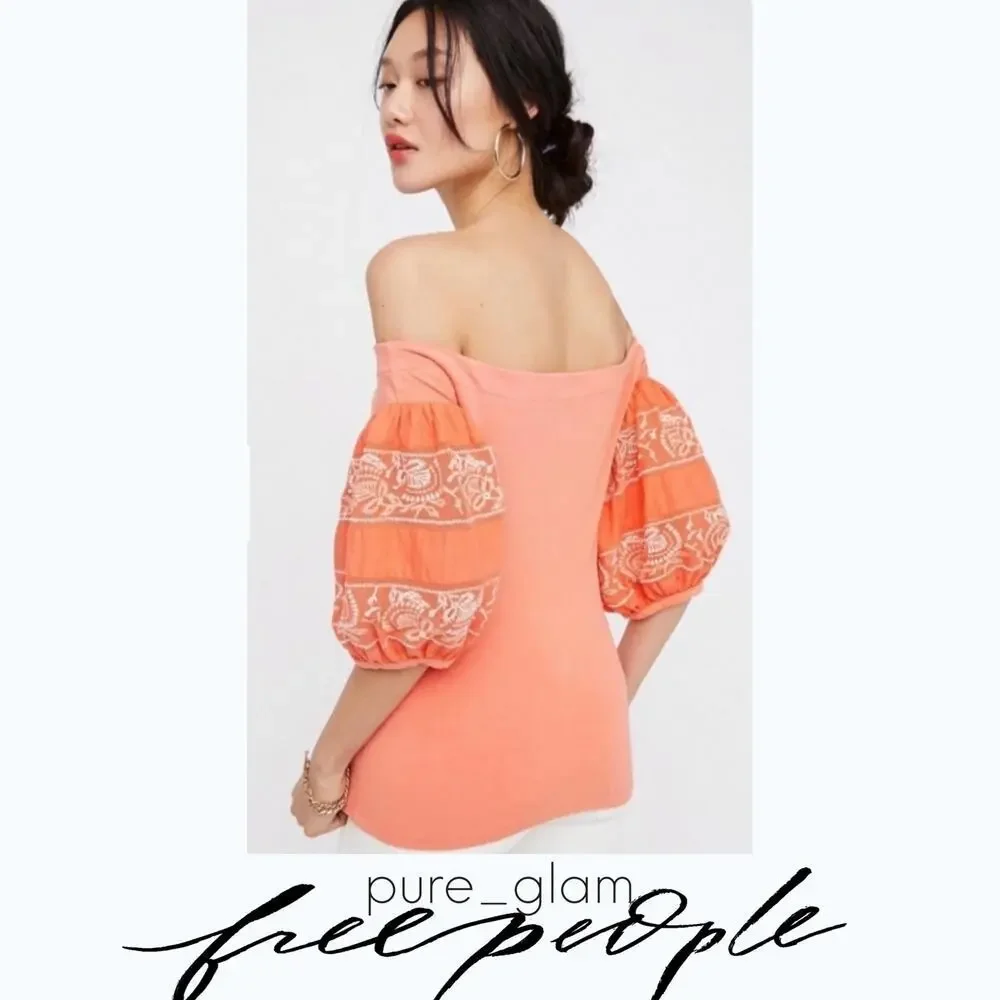 Free People off-the-shoulders top
